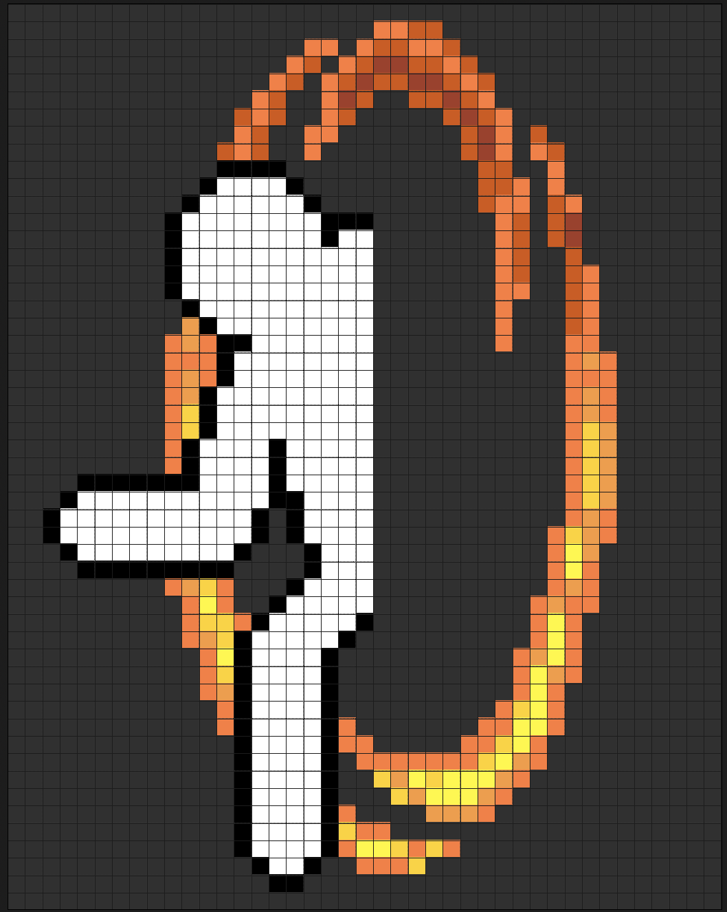 Pixel Art: Portal 2 Logo Minecraft Map