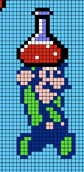 Art Pixel Art Mario Bros 2