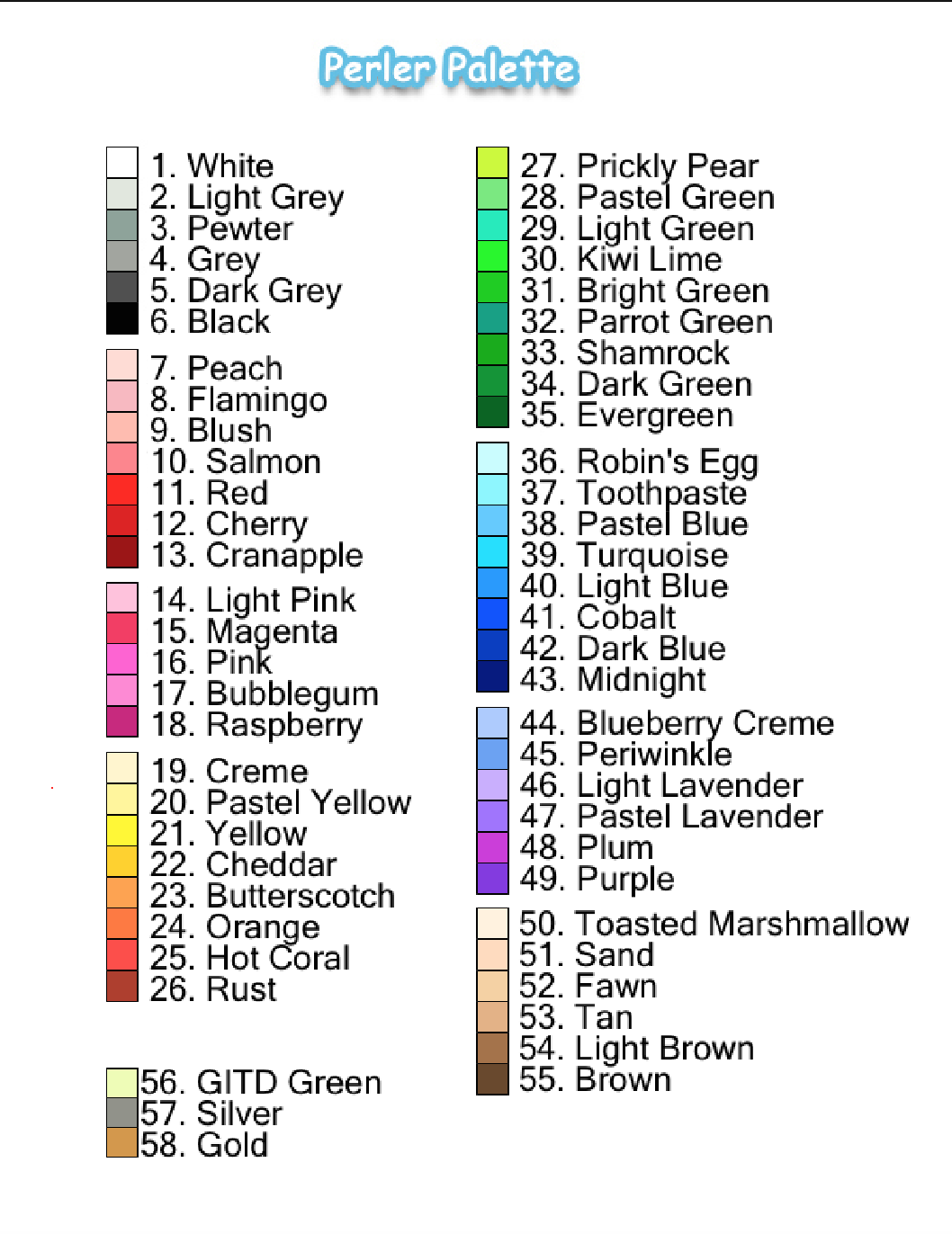 Ender pearl colour palette Color Palette